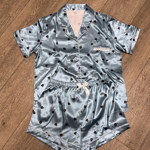 Pajama Set With Hearts (B502)